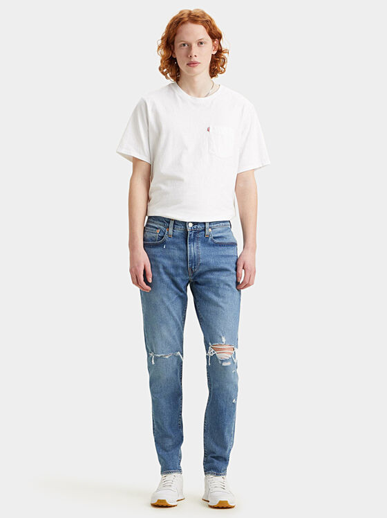 512™ light blue jeans with distressed effect - 1