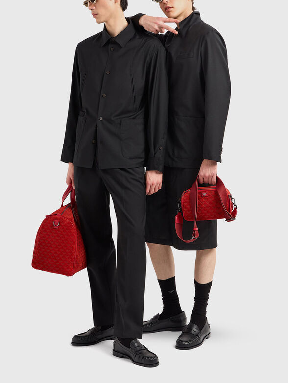 Wool trousers with pleats - 4