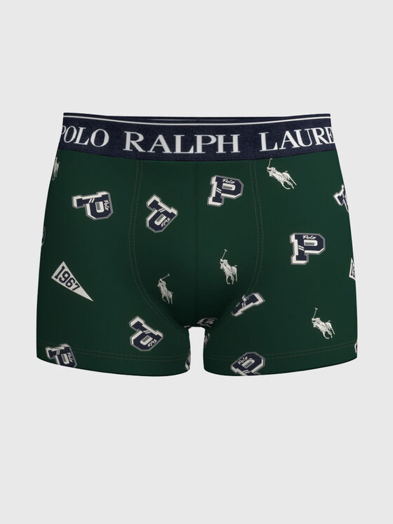 Памучни боксерки с принт - 1