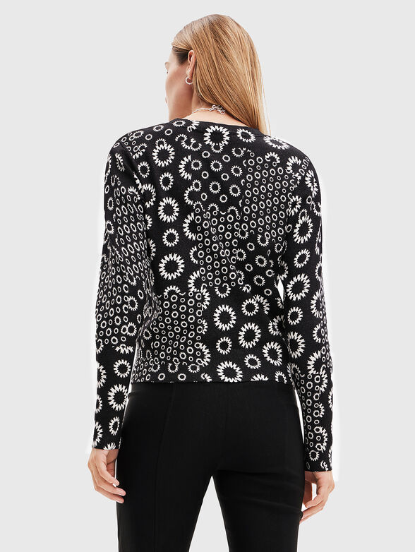 LUKA sweater with geometric patchwork - 3