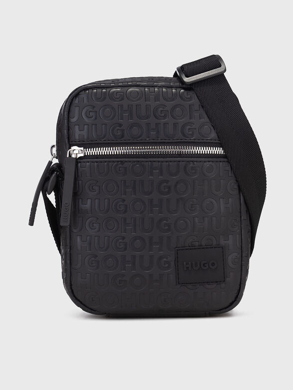 Crossbody bag with logo print - 1