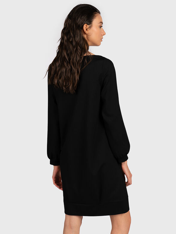 Dress with saitin insert - 4