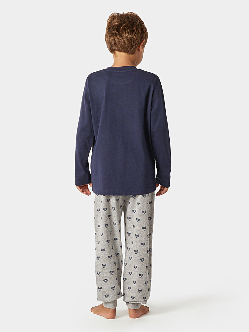 Cotton pajamas with print - 3