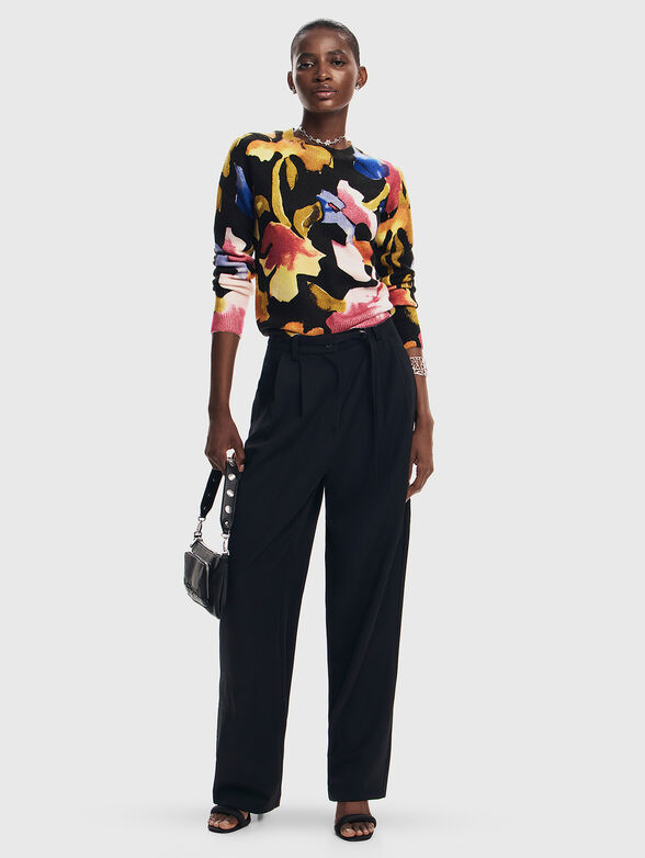ABBOTSFORD sweater with abstract print - 2