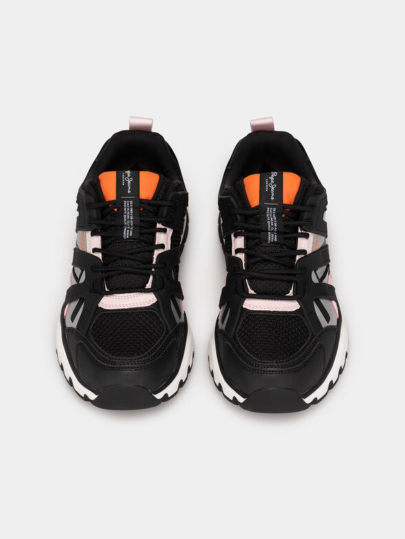 BANKSY TRECK sports shoes with multicolor inserts - 6