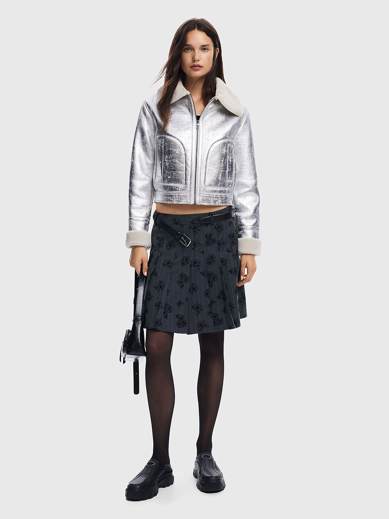 Metallic jacket brand DESIGUAL — Globalbrandsstore.com/en