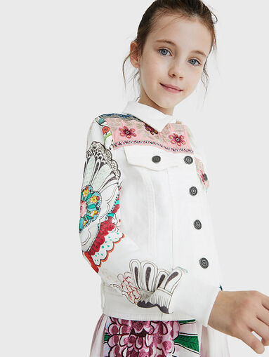 ALDUMBERRI Jacket with embroideries - 3