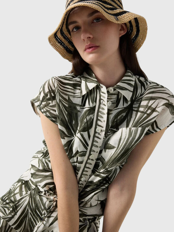 Floral print shirt - 5