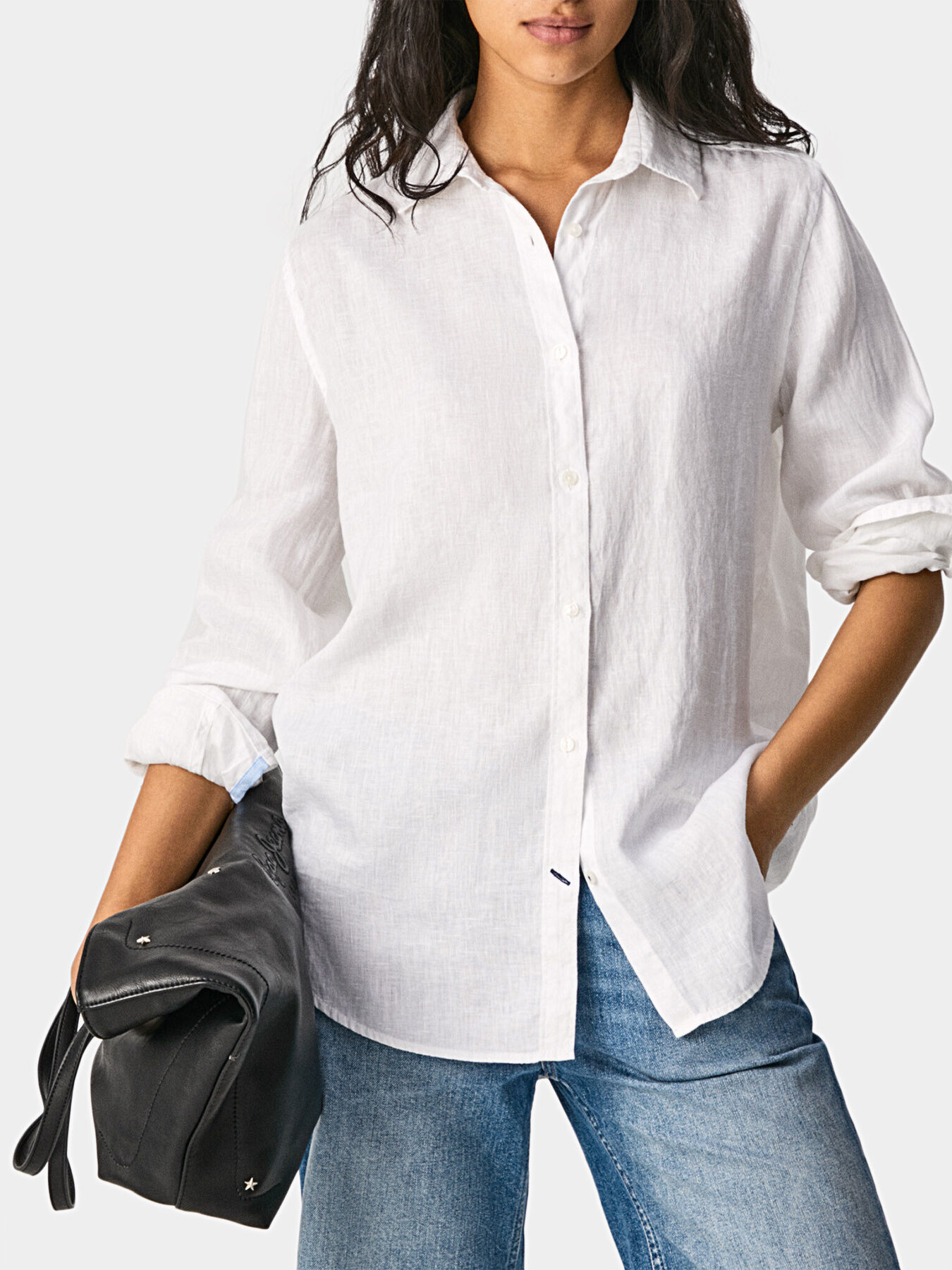 INGRID linen shirt brand Pepe Jeans Globalbrandsstore en