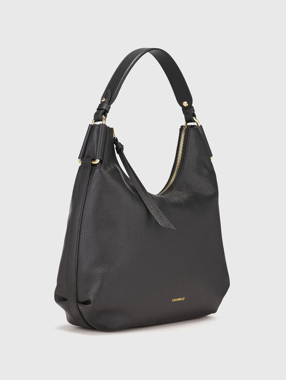 Leather bag with long strap - 4