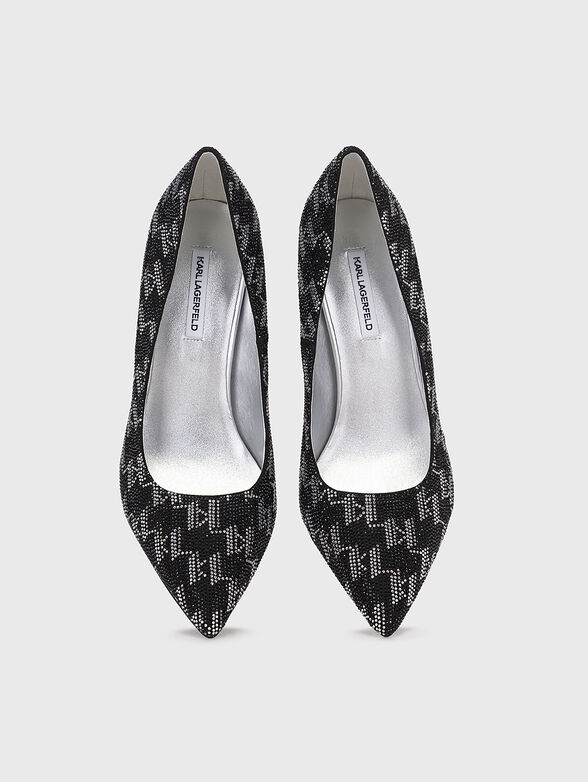 SARABANDE II shoes with monogram logo accent - 6