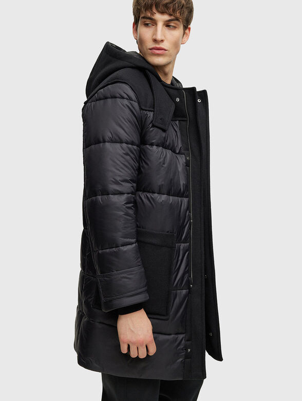 Black puffer jacket - 5