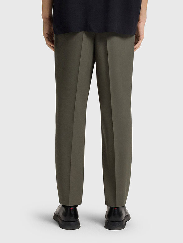 Straight wool trousers - 2