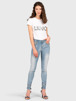 High waisted skinny jeans - 5