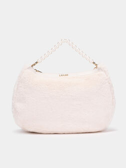 Чанта с декоративни перли - 1