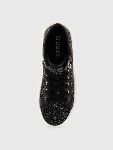 Shoes with rhinestones  - 4