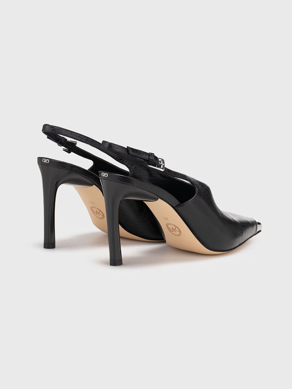 KASIA leather heeled shoes - 3