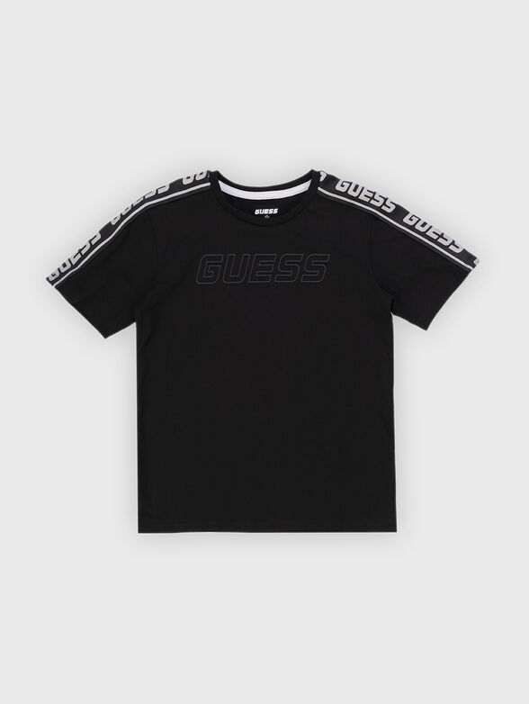 Black t-shirt with logo - 1