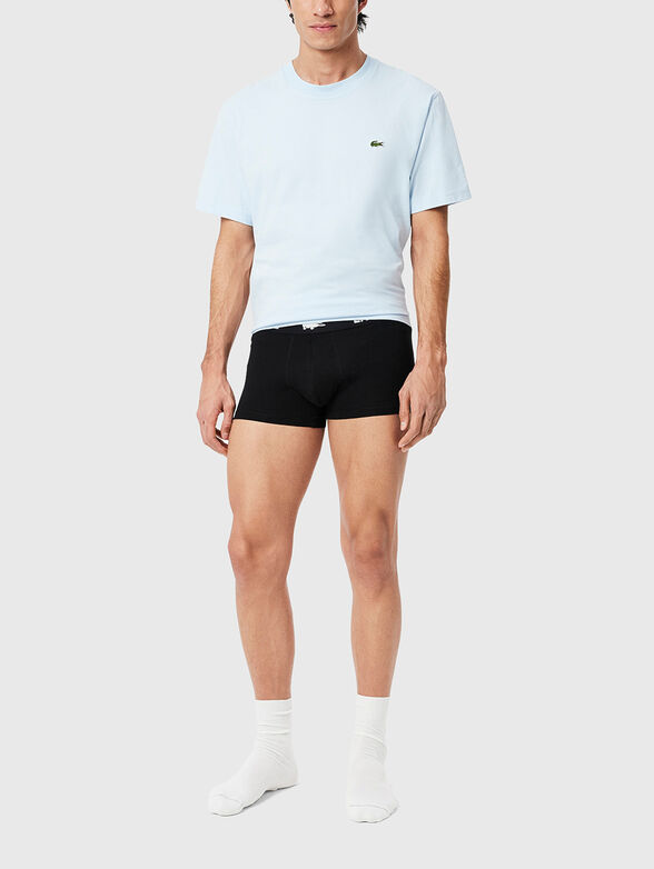 Set of three pairs of boxers with logo - 5