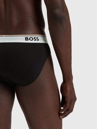 Set of three pairs of cotton briefs - 5