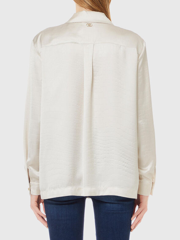 Shirt with gold buttons - 2