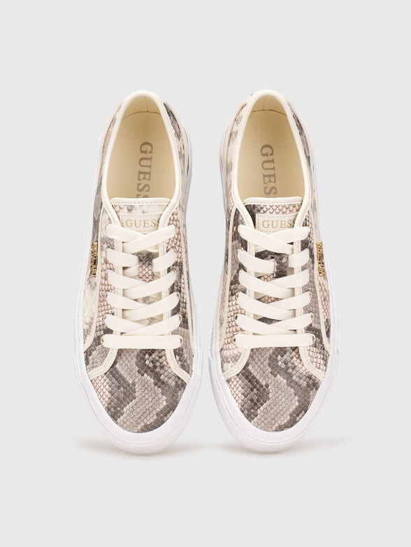 Animal print sneakers - 6