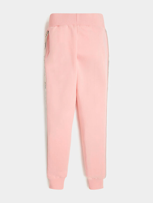 Sports pants with logo straps - 2