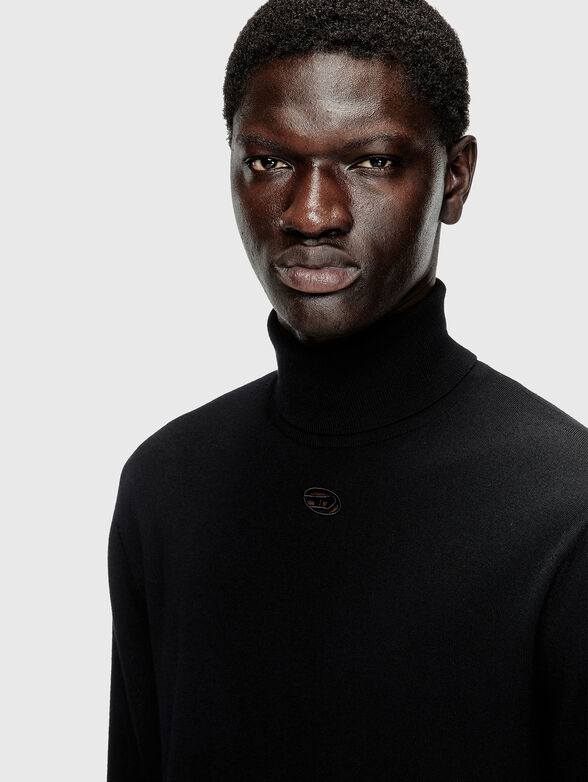 K-VARTA wool sweater with polo collar - 4