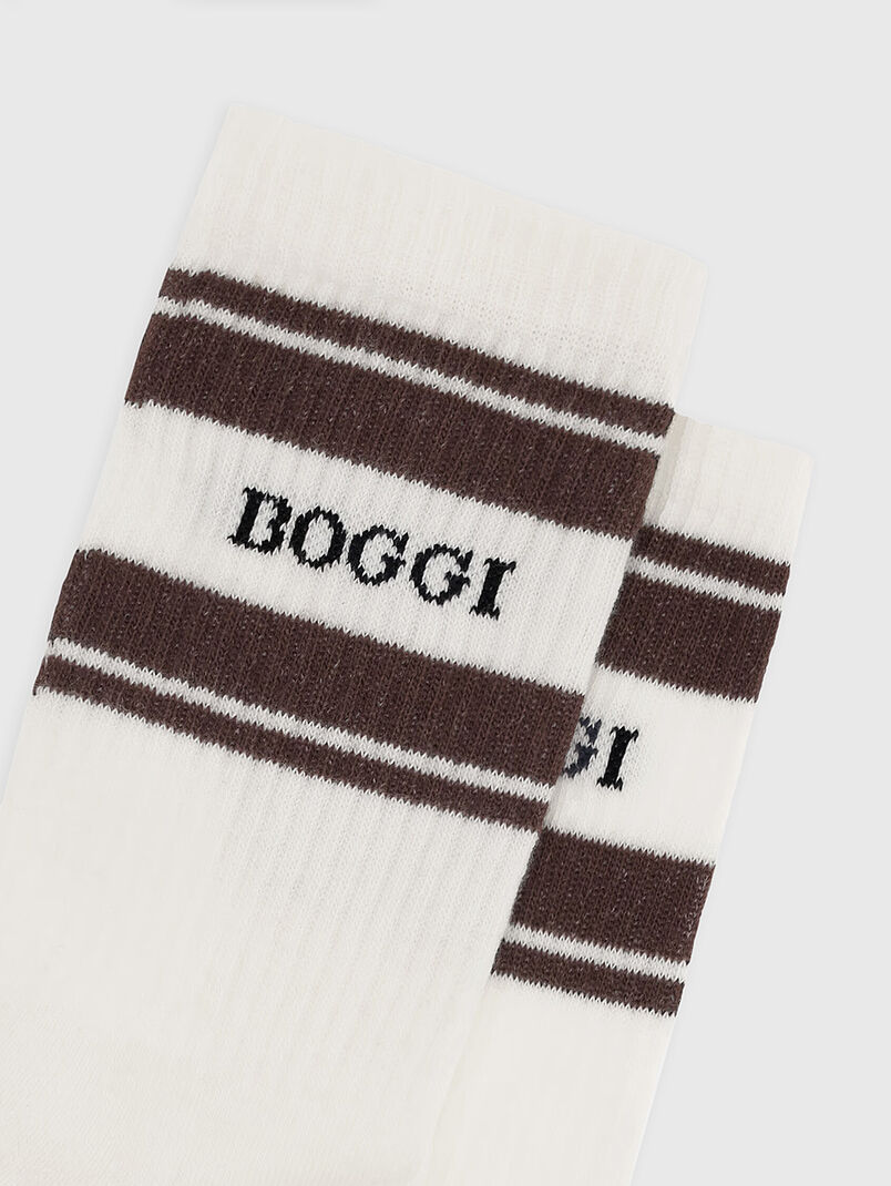 Cotton logo socks - 3