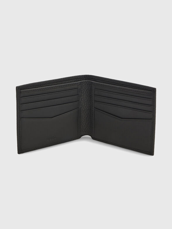 Black leather wallet - 2
