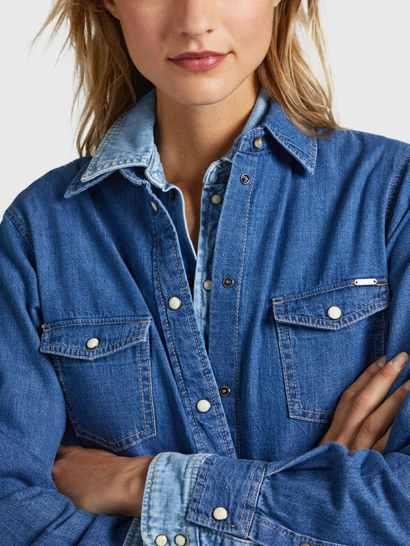 MAYA denim dress - 3