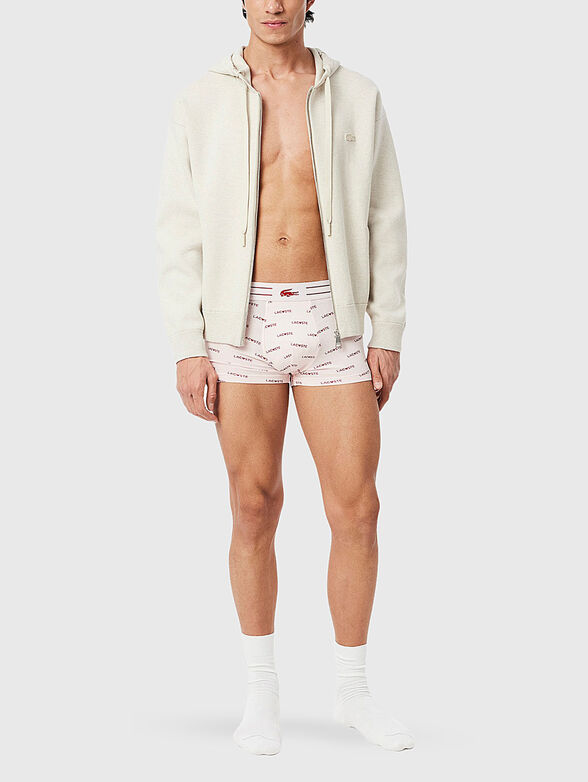 Set of three pairs of boxers with logo detail - 6