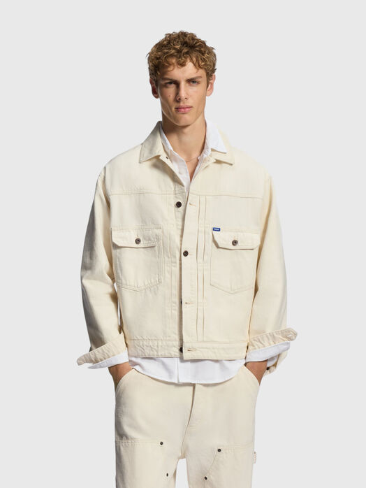 Ecru denim jacket