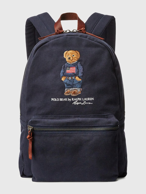 Backpack with Polo Bear embroidery - 1