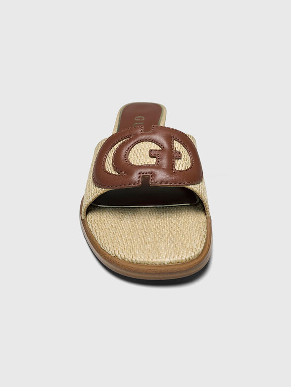 CERINNA Rafia sandals - 3