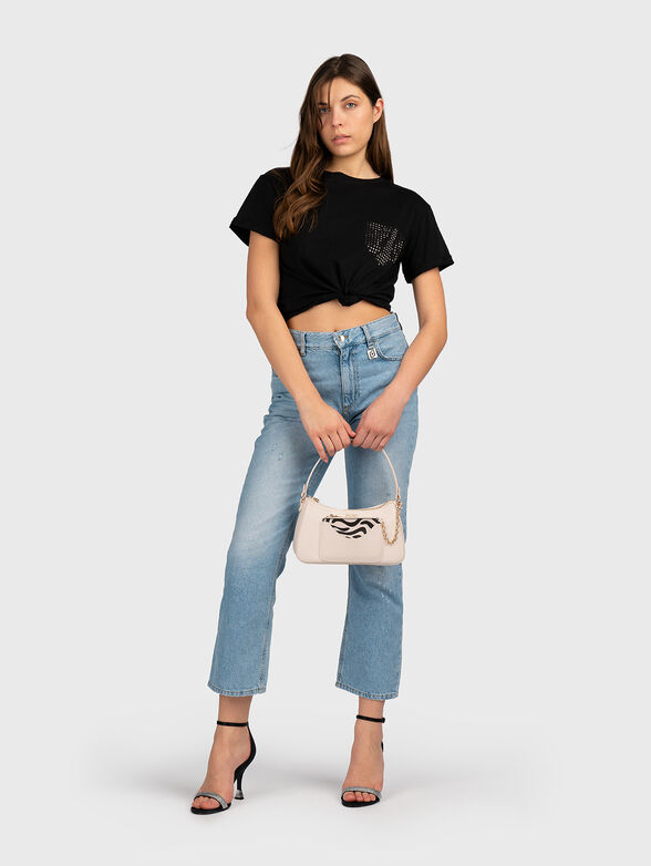 Cotton T-shirt with studs - 2