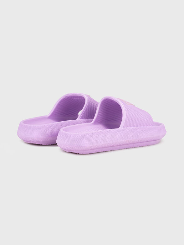 Slippers with triangular logo - 3