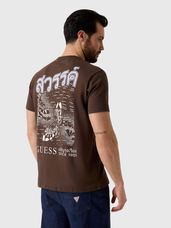 T-shirt with a statement back - 2
