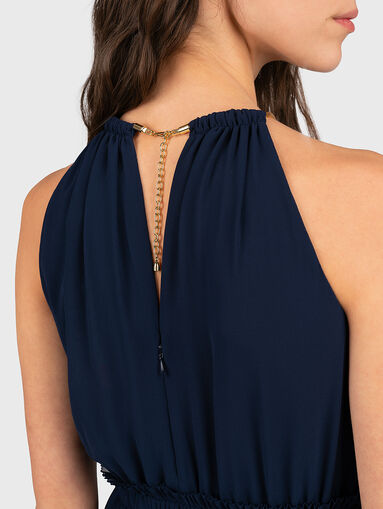 CHAIN dress with metal detail - 4