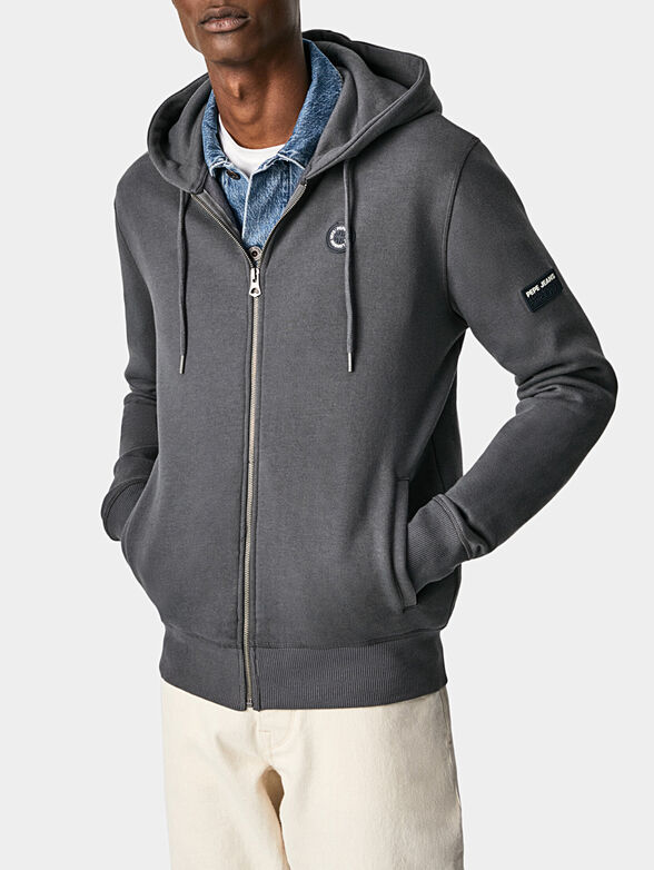 AARON Sweatshirt in grey - 1