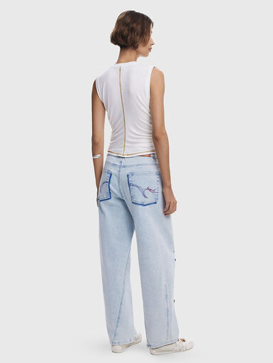 Top with floral print - 3