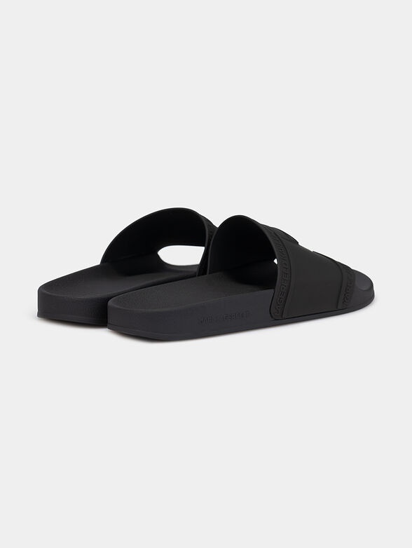 KONDO beach slippers with embossed logo - 3