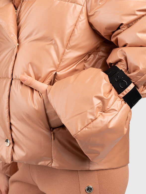 Jacket with accent sleeves - 4