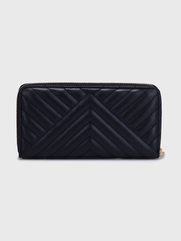 Black purse with logo element - 2