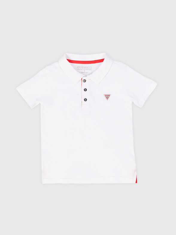 Polo shirt in dark blue color - 1