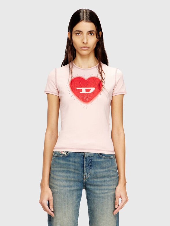 T-shirt with rhinestones - 1