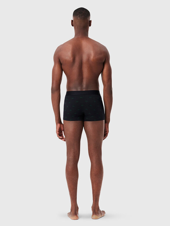 Set of three pairs of boxers with logo - 2