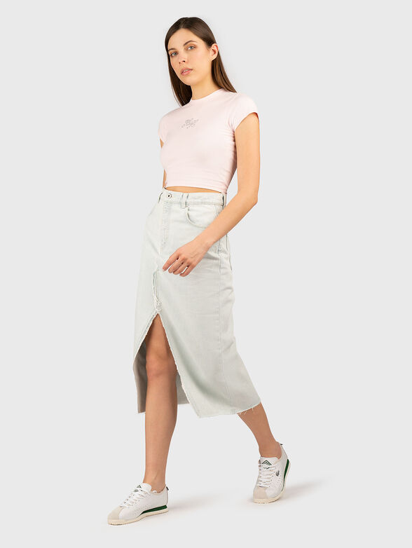 DOME short T-shirt with oval neckline - 2