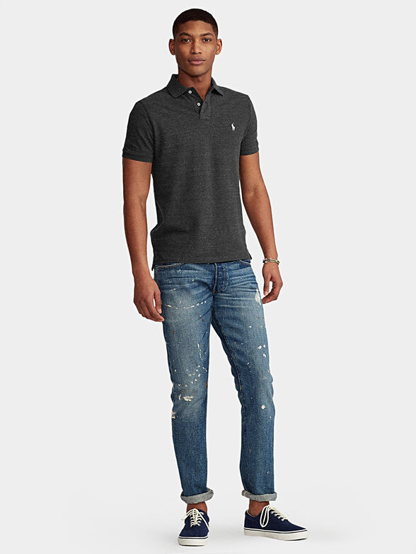 Grey Polo shirt - 1