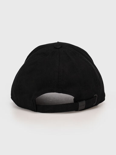 Black cap with logo patch  - 3